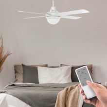 Lonsdale AC Ceiling Fan with B22 Light